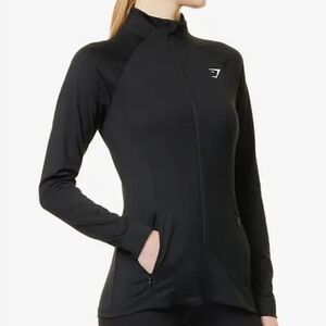 Gymshark Training Full-Zip Black Performance Jacket